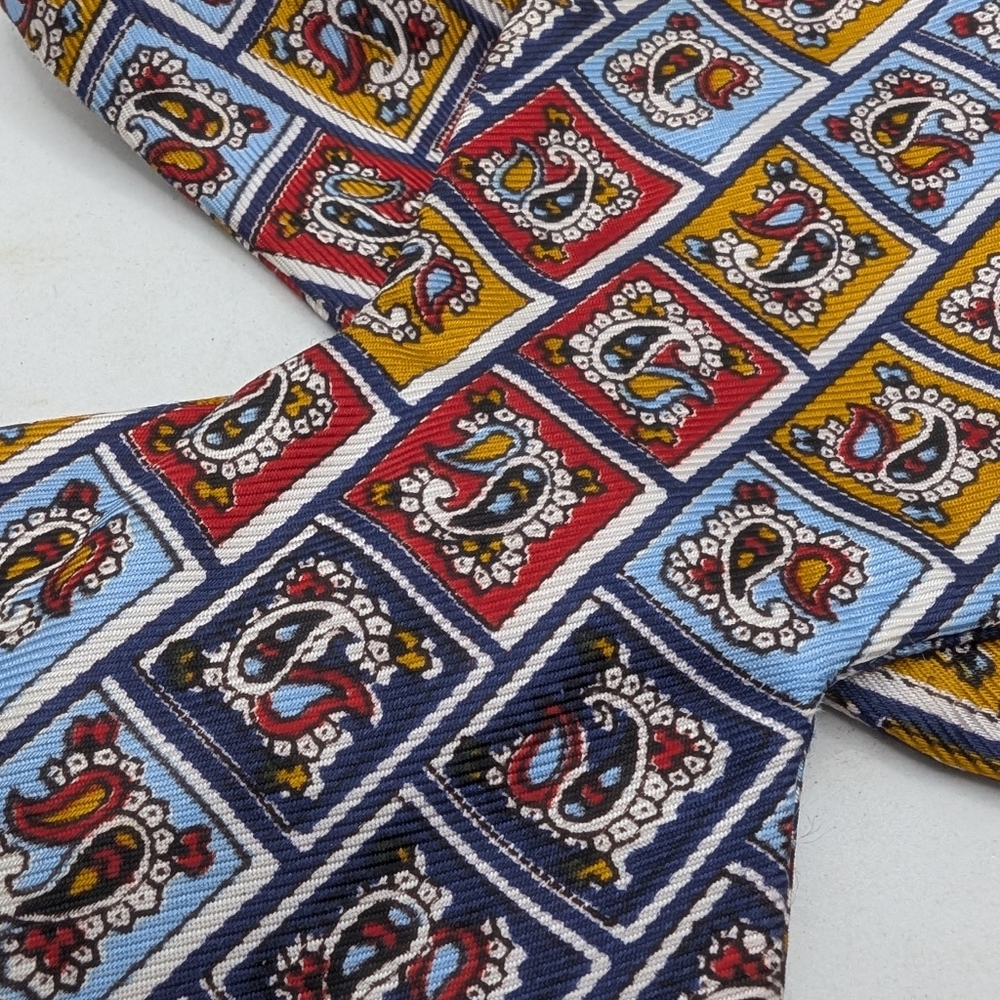 Multicolor Patterned Bow Tie - image 2